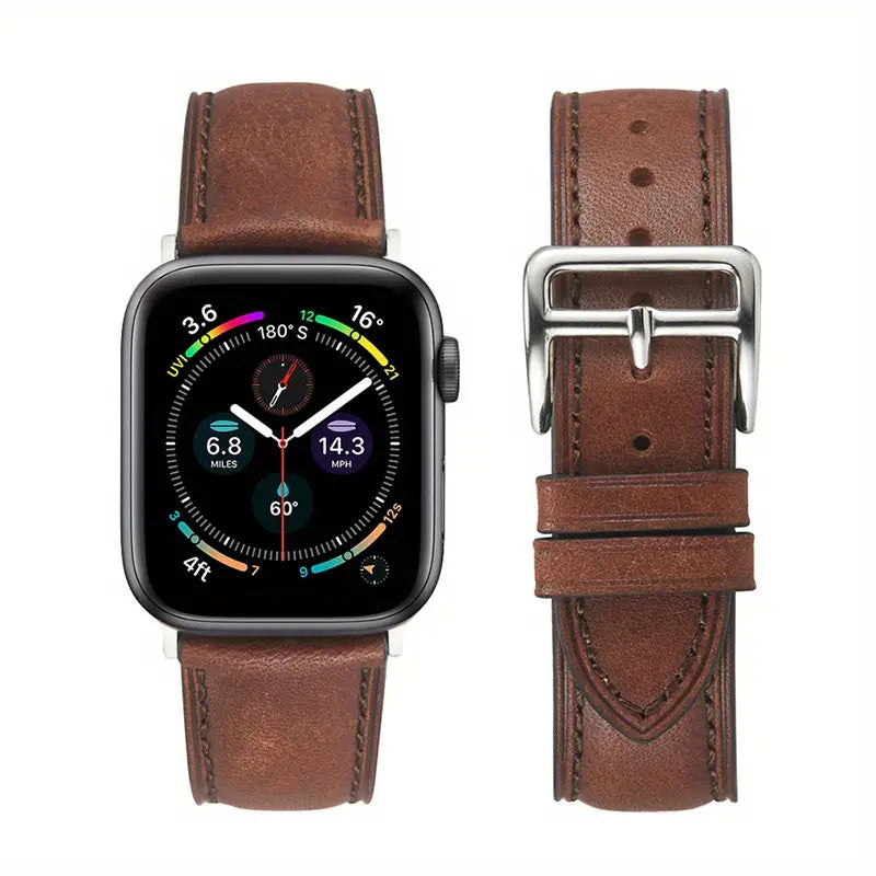 For Apple Watch Vintage Genuine Leather Bands great