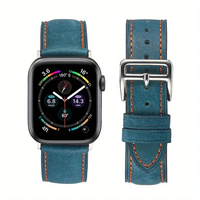For Apple Watch Vintage Genuine Leather Bands great